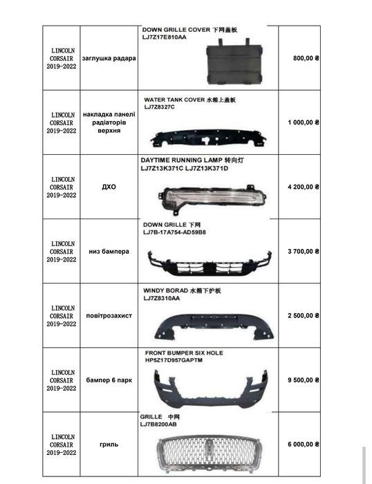 Бампер Corsair 2019-2022