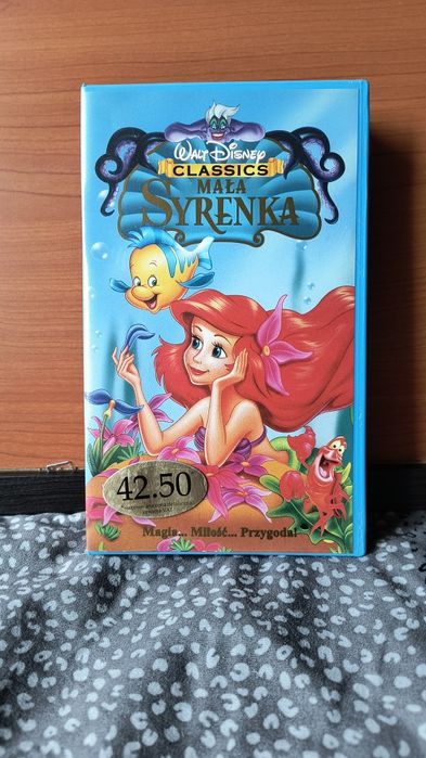 Kaseta video VHS Mała Syrenka Disney