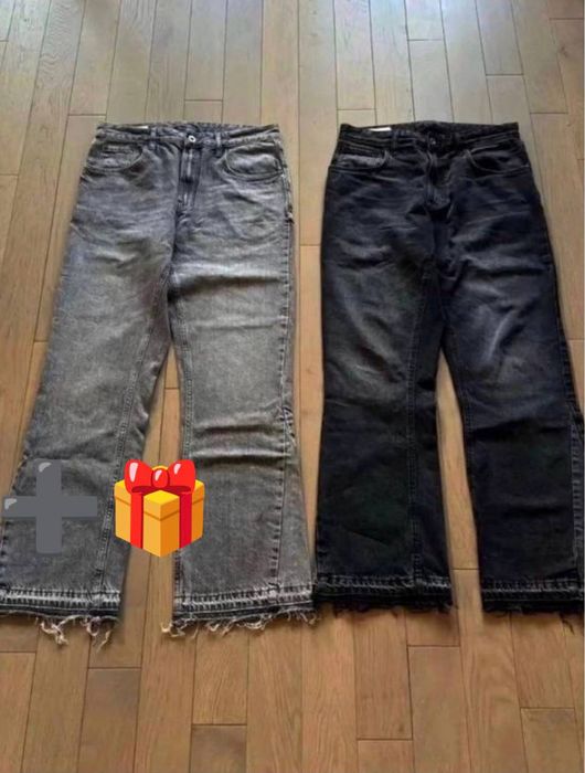 Джинсы Zara flared jeans | зара фларед ‼️ ПОДАРУНОК ‼️
