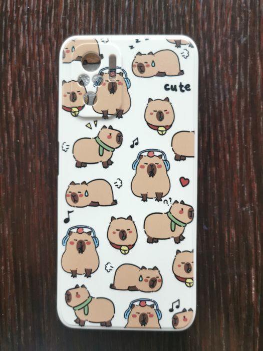 Case pokrowiec etui  Capibara REDMI NOTE 10 4G