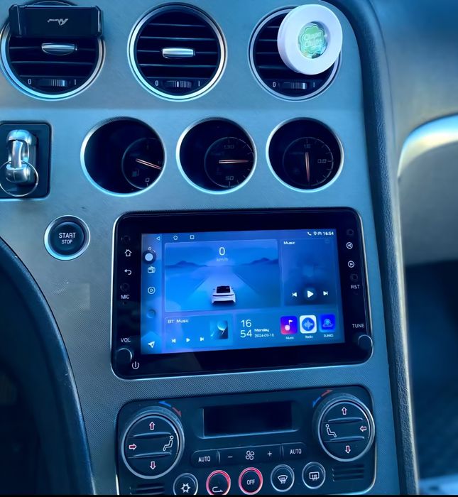 Rádio Android 14 com GPS Alfa Romeo 159,Brera, Sportwagon (Artigo Novo