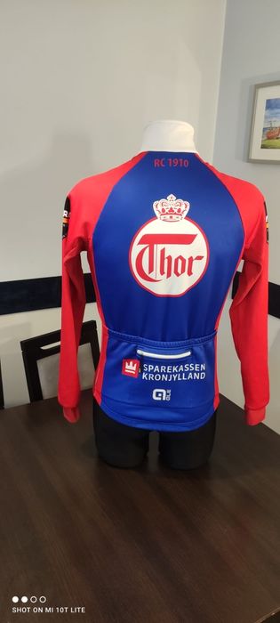 Ciepła bluza kolarska ALE windstopper na rower kurtka rowerowa ociepla