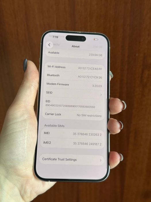 Iphone 15pro.