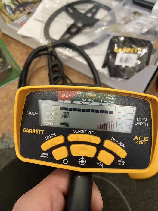 Металошукач Garrett 400 новий, гарет 400
