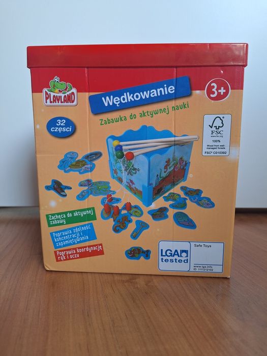 Zabawka edukacyjna wędkowanie