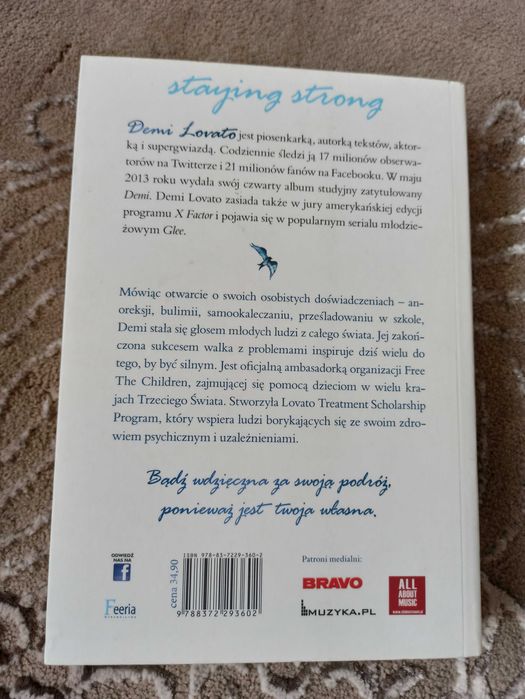 Bądź swoją siłą przez 365 dni roku - Demi Lovato