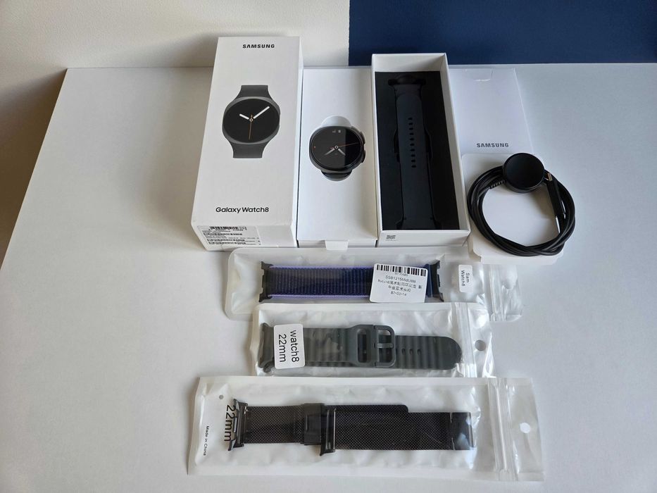 SAMSUNG Galaxy Watch 8 - 44mm - Graphite (SM-L330) - Nowy - Gwarancja - Gratisy!