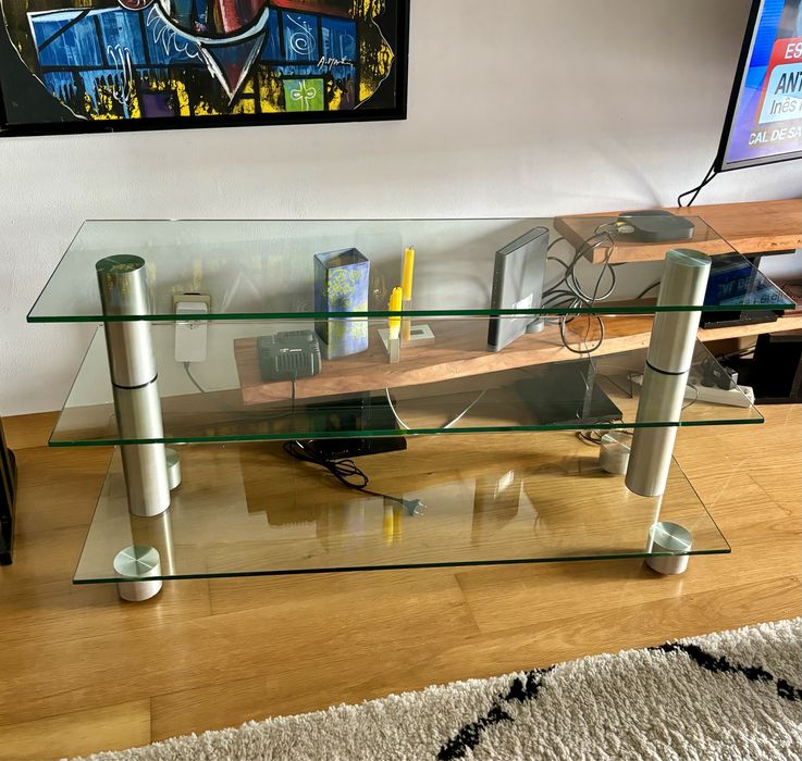 Movel de vidro como novo