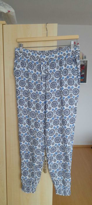 Spodnie haremki wiskoza letnie 36 S