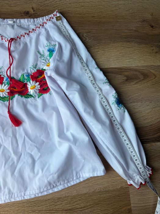 Вишиванка з спідницею для дівчинки 110