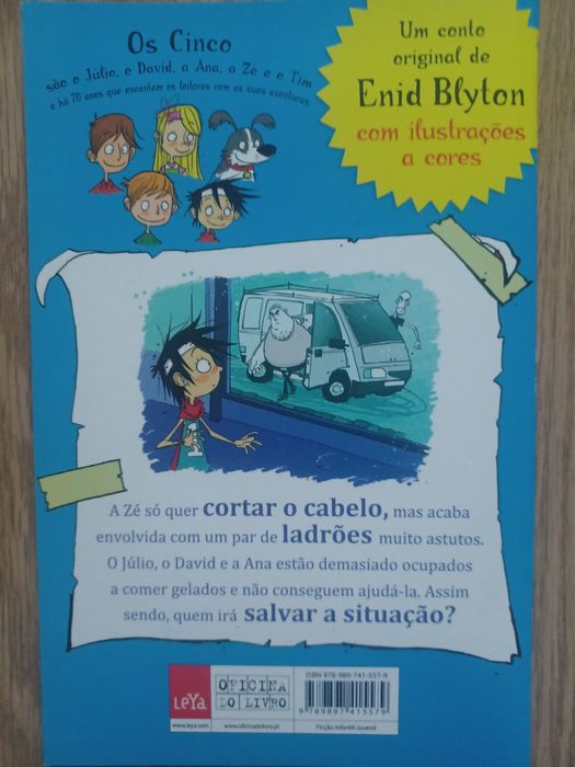 Livros da Coleção Os mini Cinco