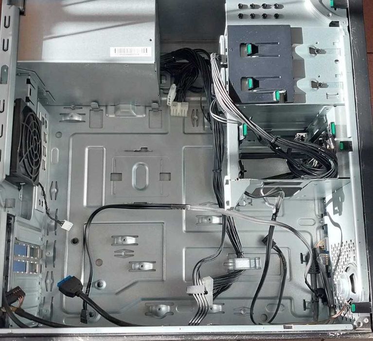 HP Z440 корпус з фронтпанел, БЖ, салазки, корпусний кулер, кабелі