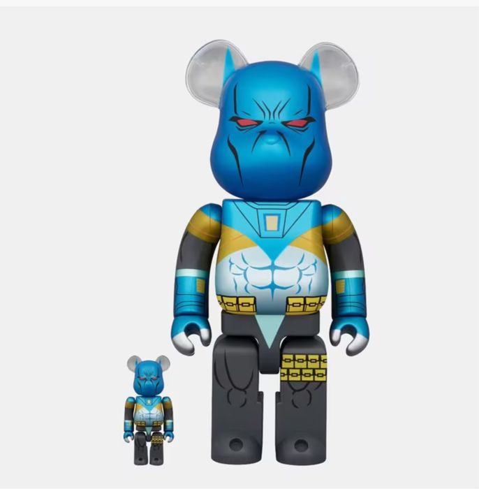 Bearbrick Колекційна іграшка Knightfall Batman 100 & 400Set