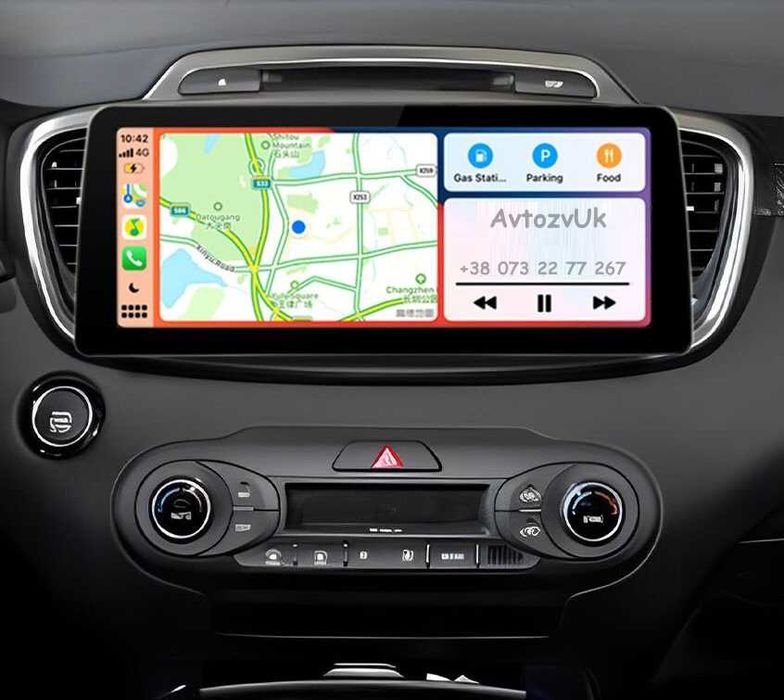 Магнитола SORENTO Kia MOHAVE GPS USB КИА Соренто Tesla CarPlay Android