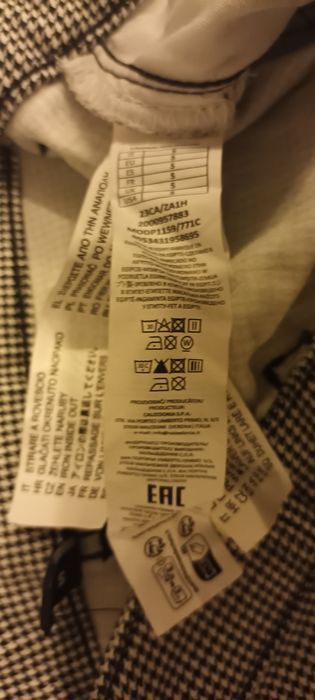 Spodnie Calcedonia pepitka nowe 36 S