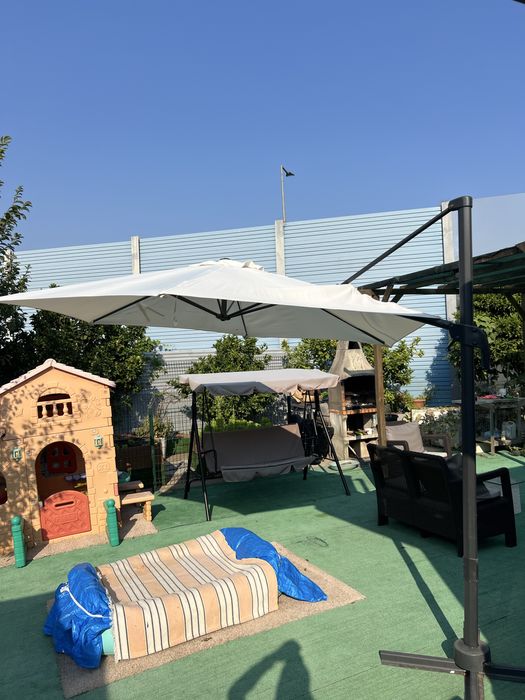 Guarda sol naterial azul