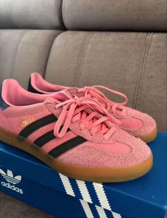 Adidas Gazelle różowe, rozm. 36,5