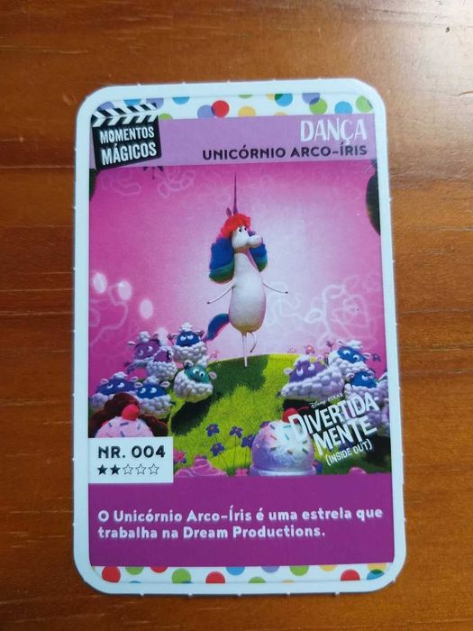 Cartas Momentos mágicos com a Disney
