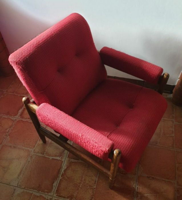 Fotel GFM Homa zabytek PRL 20 szt