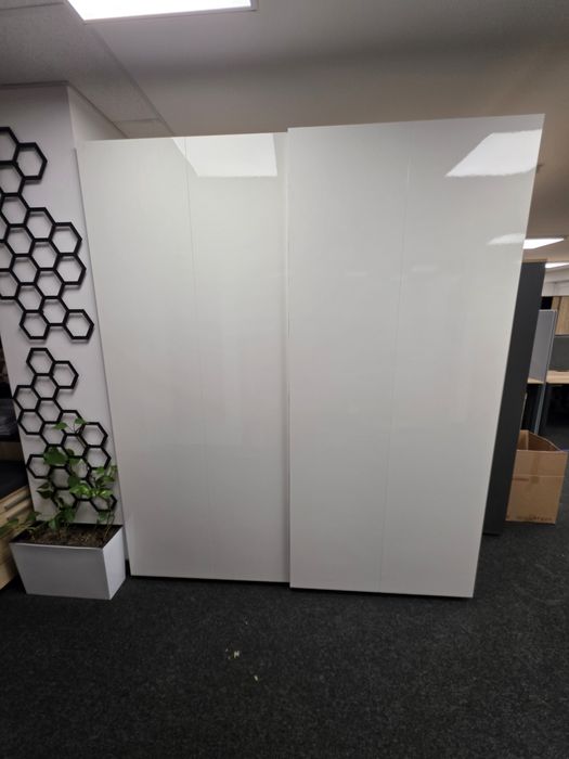 Szafa Przesuwna BIAŁY POŁYSK | 200x230x65 | Stan Bdb | Warszawa Włoch