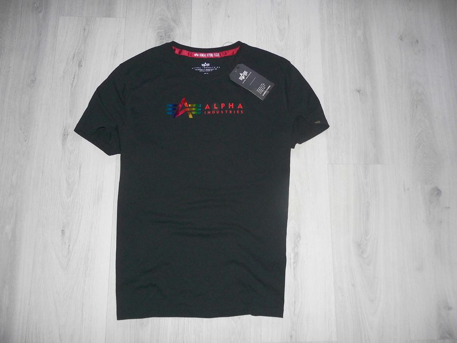 Alpha Industries Original Label T Metal Koszulka Męska XL NOWA