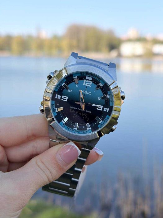 Чоловічий годинник CASIO AMW-870DA-2A2.