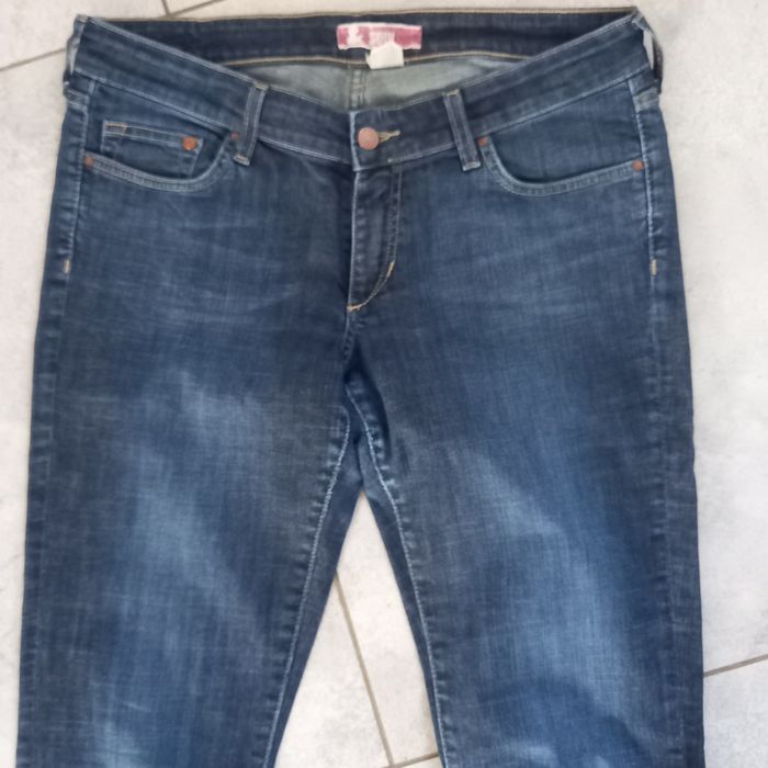Spodnie jeansowe H&M damskie 32/34 Tanio