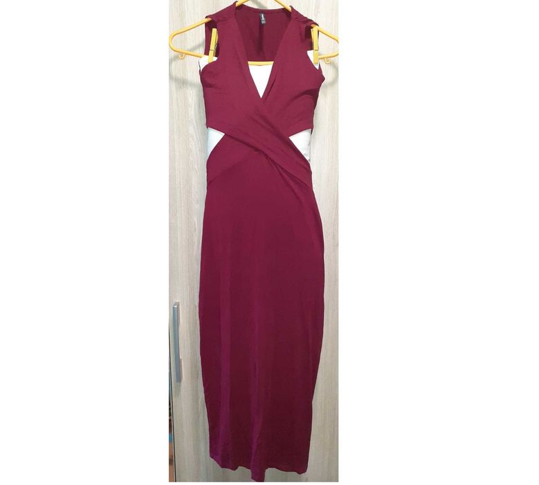 Vestido passagem ano com aberturas M