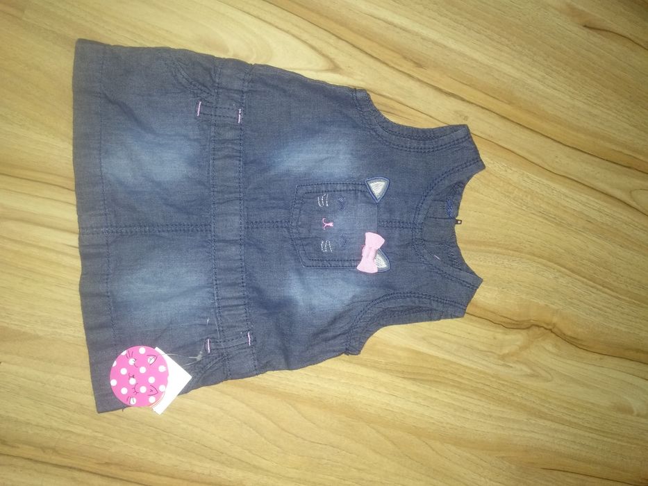 Nowa sukienka jeansowa 62