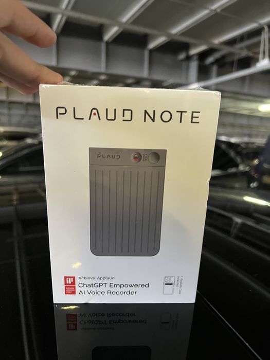 Диктофон Plaud Note ChatGPT Empowered AI Voice Recorder Black