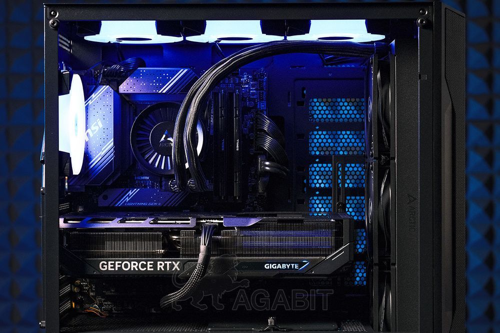 H²O! Ultra 9 285K+RTX 5080 16GB+DDR5 32GB+M.2 SSD 2TB –  Робоча станція ігровий комп'ютер игровой ПК рабочая станция