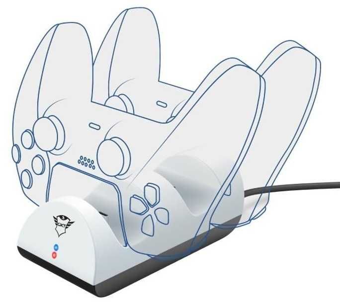PS5 Slim 1TB z napędem Limitowana + 2 pady Dualsense + walizka XXL + stand + stacja ładowania padów