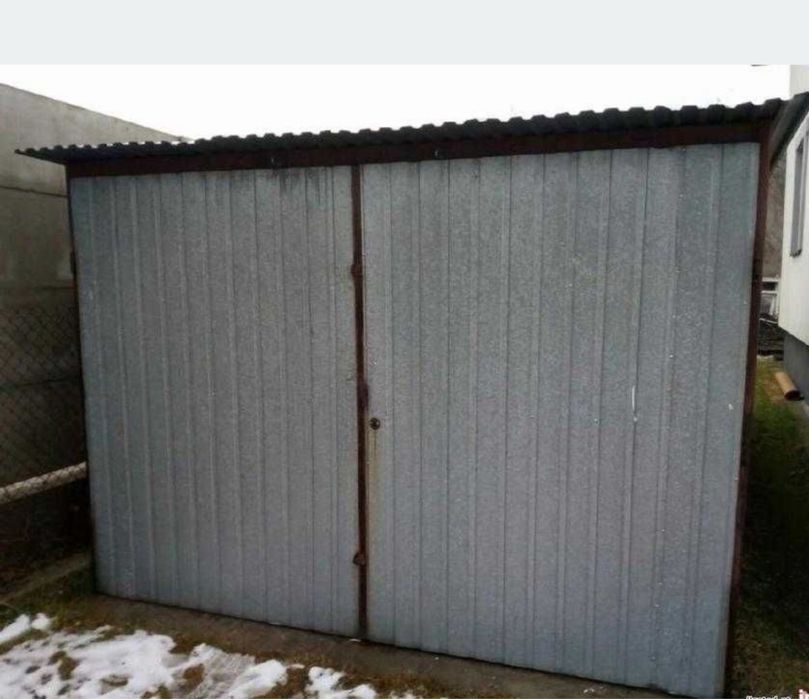 Garaz blaszak 3x6, schowek na budowe, Transport