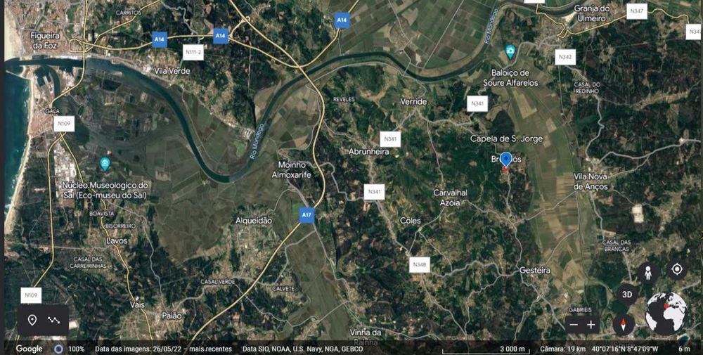 Brunhós - Junto á capela de S. Jorge - 5 300 m2