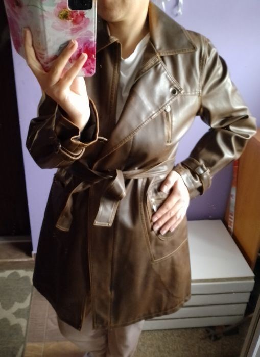 Płaszcz skóra rozm. M