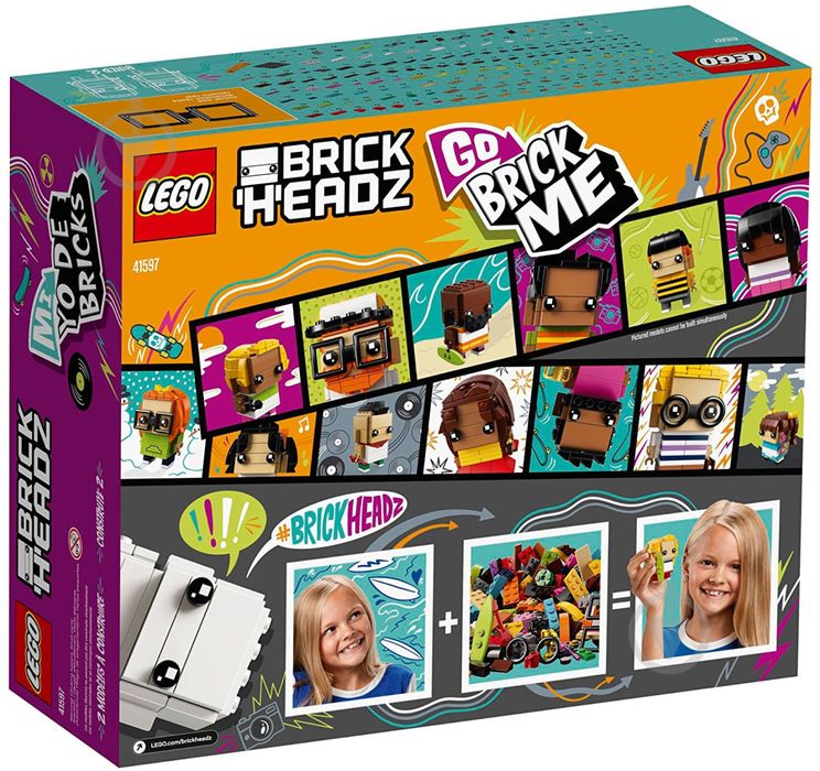 Лего lego 41597 brick headz go brick me