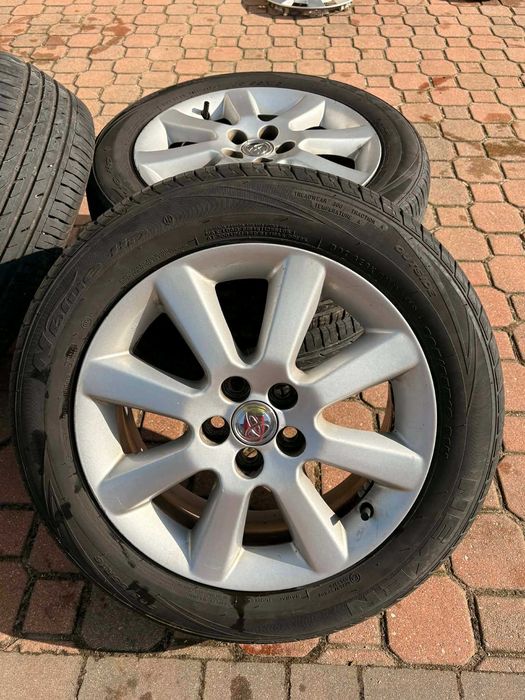 Felgi Toyota Avensis t25 5x100 16" + opony lato jak nowe