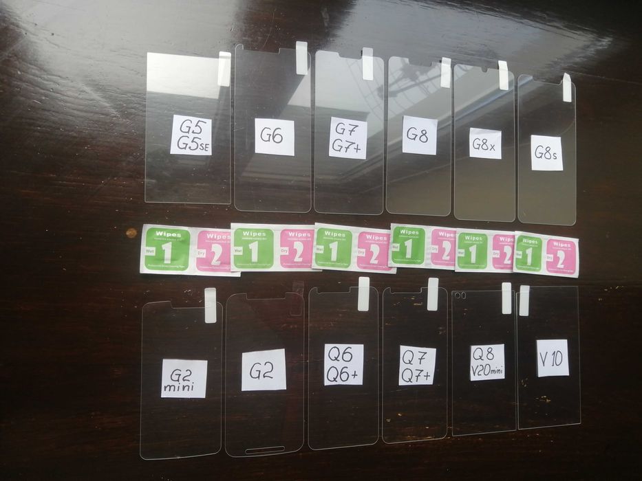 Захисне скло LG модель G модель Q модель V защитное стекло олеофобне