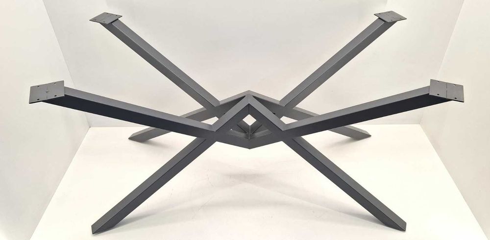 Опори для столу з металу | Ніжки Лофт, підстілля для стільниці