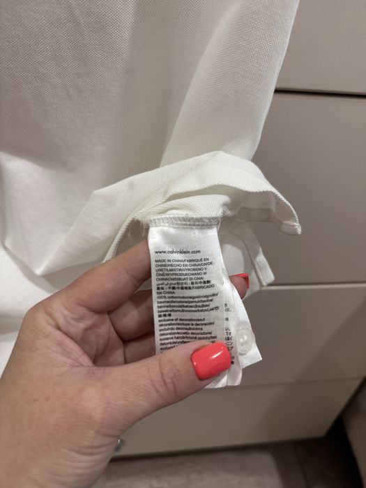 Поло футболка Calvin Klein Jeans