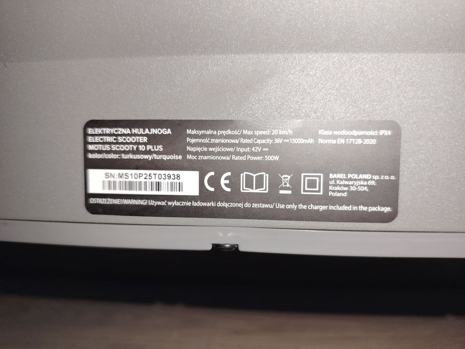 Hulajnoga elektryczną