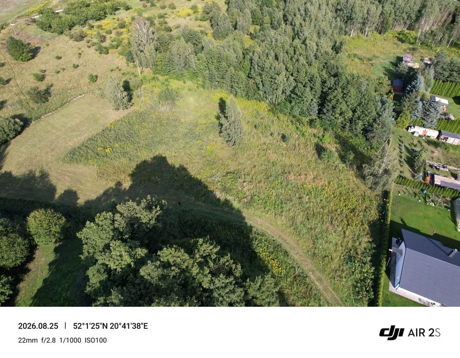 Działka 1078 m2 MPZP z możliwością zabudowy bliźniaczej Żabia Wola