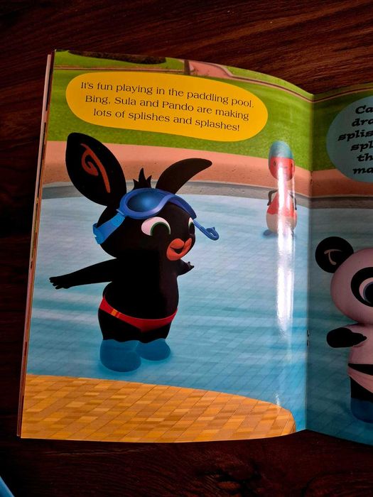 Bing książeczka ze zmazywalnym mazakiem - język angielski