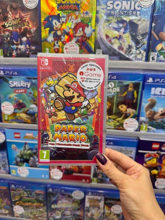 Paper Mario: The Thousand-Year Door Nintendo Switch Англ Версія igame