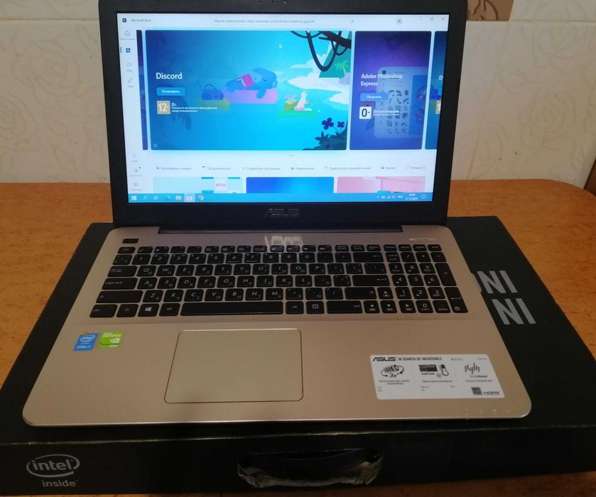 Ноутбук ASUS X555L Intel i7, 8 ГБ RAM, 1 ТБ HDD