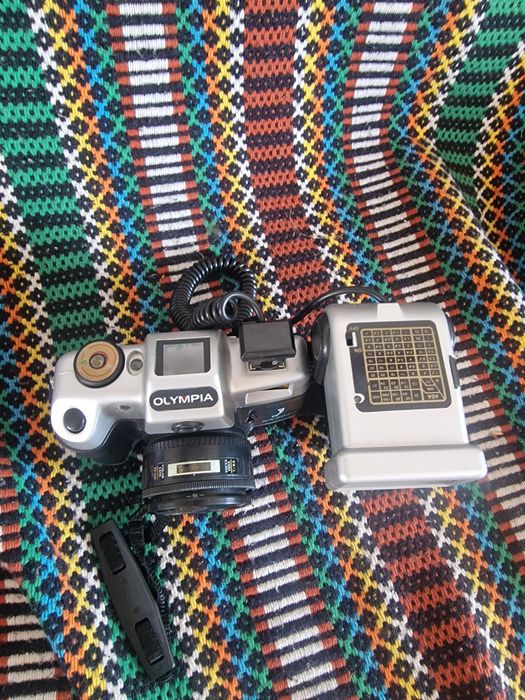 Máquina Fotográfica Analógica Olympia NK3030 + Flash + Mala (Vintage / Deco)