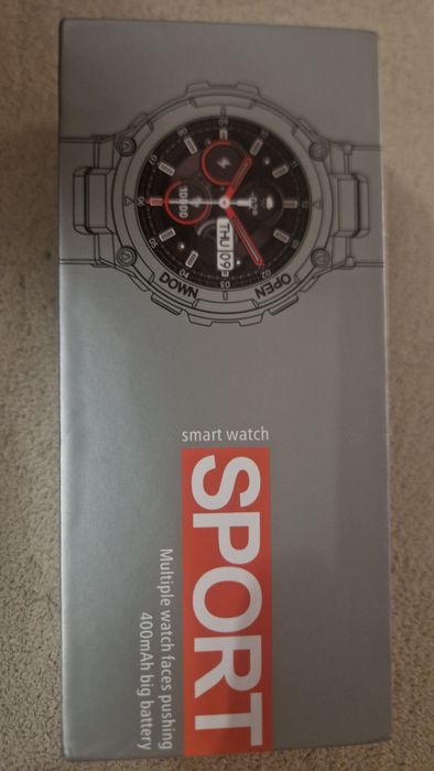 Smartwatch K22 czarny - jak nowy