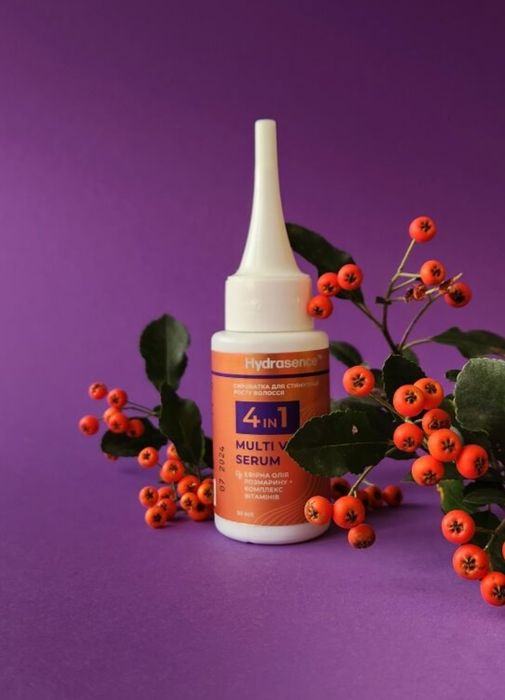 Розмаринова сироватка для стимуляції росту волосся 4в1