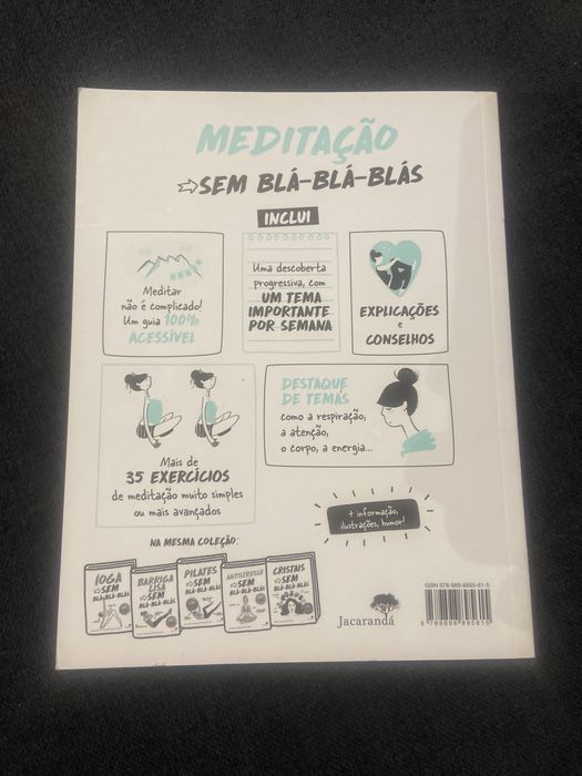VENDO LIVRO NOVO MEDITACAO SEM BLA-BLA-BLA
