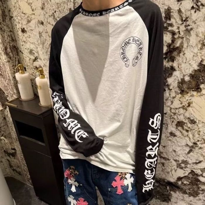 лонгслив хром хартс | chrome hearts longsleeve | лонг chrome hearts